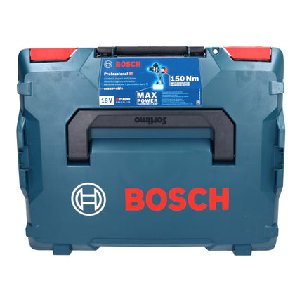 Bosch GSB 18V-150 C Trapano a percussione professionale a batteria 18 V 150 Nm Biturbo Brushless + 1x batteria ricaricabile 5.0 Ah + L-Boxx - senza caricabatterie