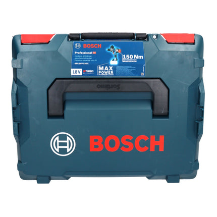 Bosch GSR 18V-150 C Trapano avvitatore professionale a batteria 18 V 150 Nm Biturbo Brushless + 1x batteria ricaricabile ProCORE 8,0 Ah + L-Boxx - senza caricabatterie