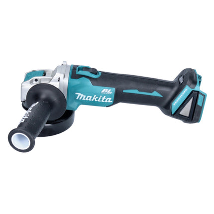 Makita DGA 521 M1X1J Smerigliatrice angolare a batteria 18 V 125 mm X-LOCK Brushless + 1x batteria ricaricabile 4,0 Ah + Makpac - senza caricabatterie