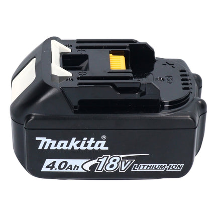 Makita DGA 521 M1X1J Smerigliatrice angolare a batteria 18 V 125 mm X-LOCK Brushless + 1x batteria ricaricabile 4,0 Ah + Makpac - senza caricabatterie