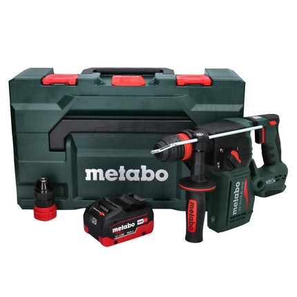 Metabo KH 18 LTX BL 24 Q Martello combinato a batteria 18 V 2,2 J + 1x batteria ricaricabile 10,0 Ah + metaBOX - senza caricatore