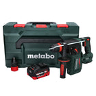 Metabo KH 18 LTX BL 24 Q Martello combinato a batteria 18 V 2,2 J + 1x batteria ricaricabile 10,0 Ah + metaBOX - senza caricatore