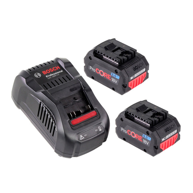 Bosch Starter Set Professional 18 V 2x batteria ProCORE 8,0 Ah + caricatore GAL 1880 CV ( 1600A01C4K )