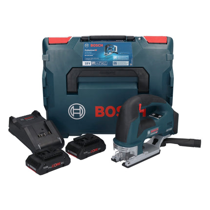 Bosch GST 18V-155 BC Akku Stichsäge 18 V 135 mm ( 06015B1002 ) Brushless + 2x ProCORE Akku 4,0 Ah + Ladegerät + L-Boxx - Toolbrothers