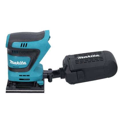 Makita DBO 480 M1J Levigatrice orbitale a batteria 18 V 112 x 102 mm + 1x batteria ricaricabile 4,0 Ah + Makpac - senza caricabatteria