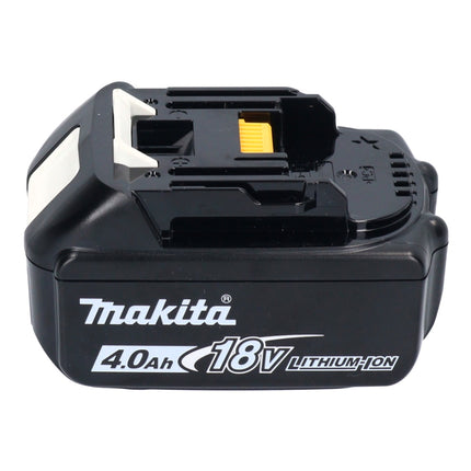Makita DBO 480 M1J Levigatrice orbitale a batteria 18 V 112 x 102 mm + 1x batteria ricaricabile 4,0 Ah + Makpac - senza caricabatteria