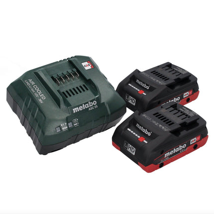 Metabo SSW 18 LT 300 BL avvitatore a impulsi a batteria 18 V 300 Nm brushless + 2x batteria ricaricabile 4,0 Ah + caricatore + metaBOX