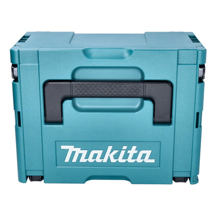 Seghetto alternativo a batteria Makita DJV 180 ZJ 18 V + set di lame per seghetto alternativo da 5 pezzi + Makpac - senza batteria, senza caricabatterie