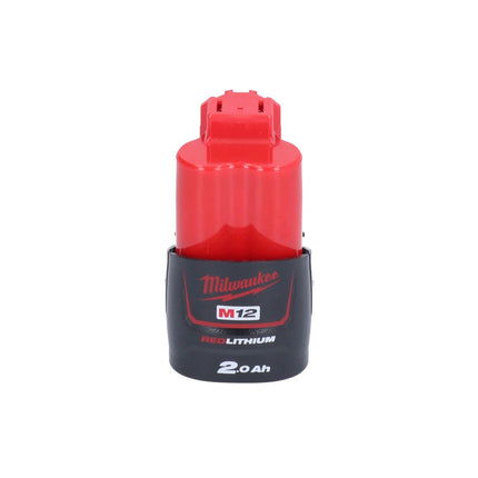 Milwaukee M12 FIR38-201 cricchetto a batteria 12 V 75 Nm 3/8" 1/4" + 1x batteria ricaricabile 2,0 Ah - senza caricabatterie