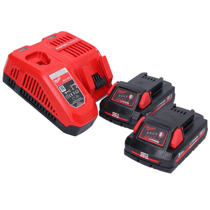 Trapano a percussione a batteria Milwaukee M18 FH-302 18 V 2,5 J SDS plus Brushless + 2x batteria ricaricabile 3,0 Ah + caricatore