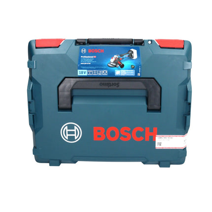 Smerigliatrice angolare a batteria Bosch GWS 18V-10 SC 18 V 125 mm brushless + 1x batteria ProCORE 8,0 Ah + caricabatterie + L-Boxx