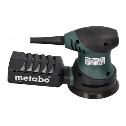 Metabo FSX 200 Intec Exzenterschleifer 240 W 125 mm + 2x Toolbrothers SPIDER Schleifnetz Set + Koffer