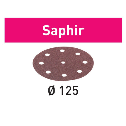 Festool Saphir STF D125/8 P36 SA/25 Schleifscheibe 125 mm P 36 25 Stk. ( 493125 ) für RO 125, ES 125, ETS 125, ETSC 125, ETS EC 125, LEX 125 - Toolbrothers