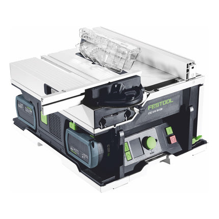 Festool CSC SYS 50 EBI-Basic-Set Akku Tischkreissäge 36 V ( 2x 18 V ) ( 577371 ) 168 mm Brushless + Untergestell - ohne Akku, ohne Ladegerät