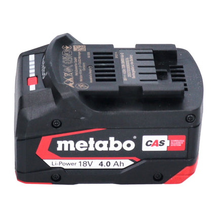 Metabo W 18 7-125 Smerigliatrice angolare a batteria 18 V 125 mm + 1x batteria 4,0 Ah + metaBOX - senza caricabatterie