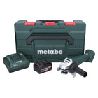 Metabo W 18 7-125 Smerigliatrice angolare a batteria 18 V 125 mm + 1x batteria 4,0 Ah + caricatore + metaBOX