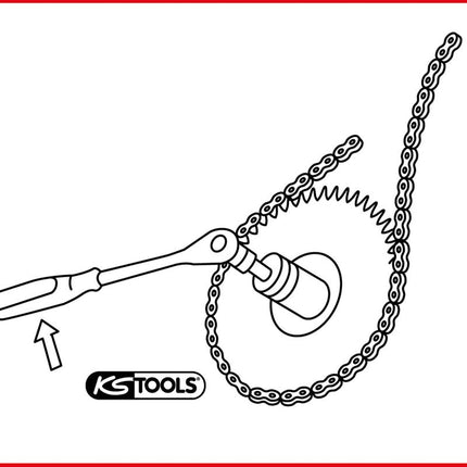 KS TOOLS Einspritzpumpenrad-Abzieher für BMW, 79mm ( 150.1506 ) - Toolbrothers