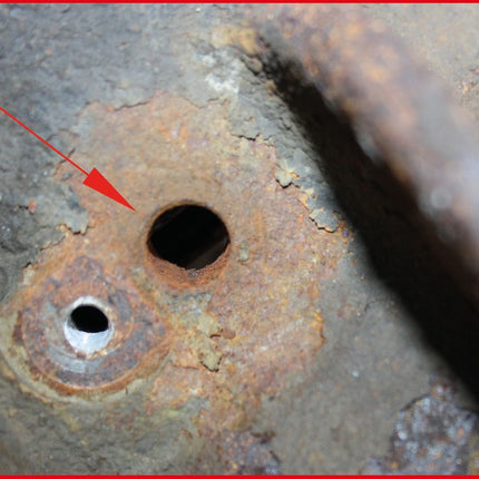 KS TOOLS Reibahle für ABS-Sensoren mit abwinkelbarer Knarre, Ø 10,0 mm  ( 150.1981 )