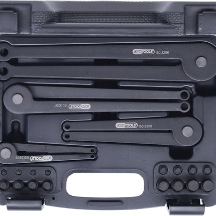 KS TOOLS Serie di chiavi per ghiere con spine intercambiabili, 20 pz ( 150.3205 )