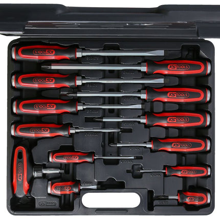 KS TOOLS ERGOTORQUE®max Schlagkappen-Schraubendreher-Satz, 13-tlg ( 151.1150 ) - Toolbrothers