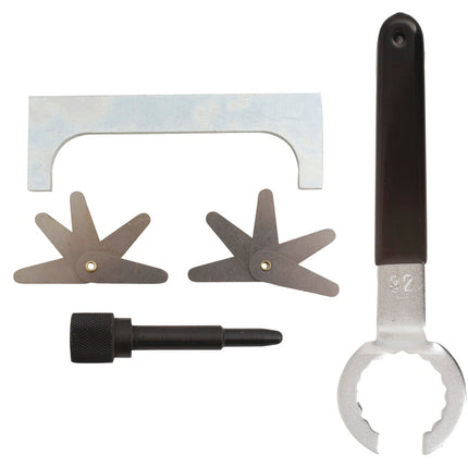 KS TOOLS Serie di utensili per messa in fase motore per VAG, 5 pz VW Crafter ( 400.0975 )
