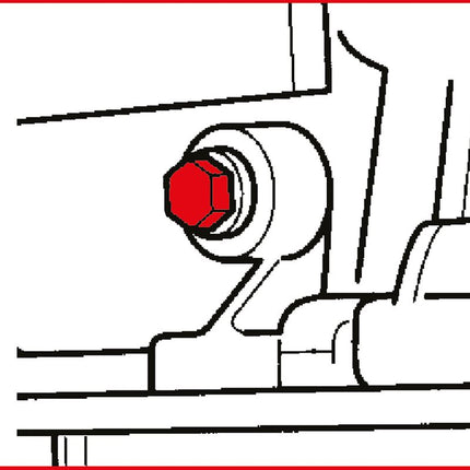 KS TOOLS Motoreinstell-Werkzeug-Satz für Ford / Volvo, 4-tlg ( 400.1525 )