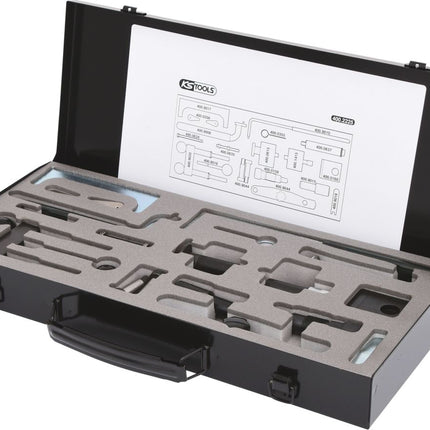 KS TOOLS Serie di utensili per messa in fase motore per VAG, 21 pz ( 400.2225 )