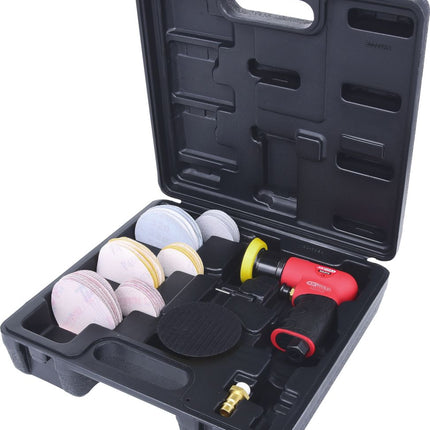 KS TOOLS Mini-Druckluft-Exzenterschleifer-Satz, 63-tlg ( 515.5110 ) - Toolbrothers