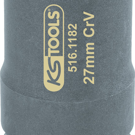 KS TOOLS 1" 6-Kant Stecknuss SW 27 mm ( 516.1182 ) - Toolbrothers