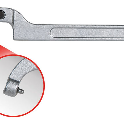 KS TOOLS Chiave a settore con nasello tondo, 120-180mm ( 517.1327 )