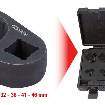 KS TOOLS Serie Chiavi A Zampa Di Gallo, 10 pz  ( 913.1300 )