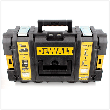 DeWalt Tough Box DS 150 Werkzeug Koffer ( 1-70-321 ) + Einlage für 4,0 und 5,0 Ah Akku - Toolbrothers