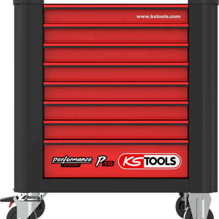 KS TOOLS Performanceplus Werkstattwagen-Satz P10 mit 279 Werkzeugen für 5 Schubladen ( 810.5279 )