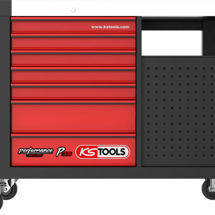 KS TOOLS Serie carrello da officina Performanceplus P35 con 279 utensili per 5 cassetti ( 835.5279 )