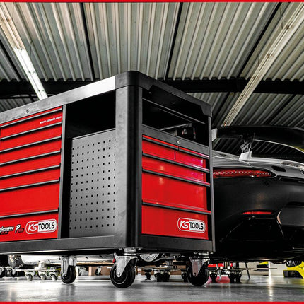 KS TOOLS Serie carrello da officina Performanceplus P35 con 279 utensili per 5 cassetti ( 835.5279 )