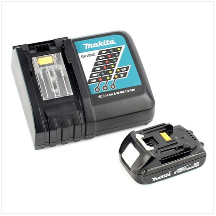 Makita DGA 504 RA1J Akku Winkelschleifer 18 V 125 mm Brushless + 1x Akku 2,0 Ah + Ladegerät + Makpac - Toolbrothers