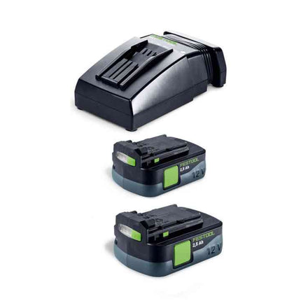 Festool CXS 12 2,5-Plus Trapano avvitatore a batteria 12 V 30 Nm Brushless ( 576864 ) + 2x batteria 2,5 Ah + caricatore + Systainer