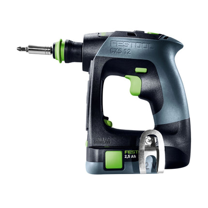 Festool CXS 12 2,5-Set Akku Bohrschrauber 12 V 30 Nm Brushless ( 576865 ) + 2x Akku 2,5 Ah + Ladegerät + Bitset + Systainer
