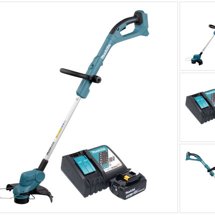 Makita DUR 193 RT1 Tagliabordi a batteria 18 V 260 mm + 1x batteria 5,0 Ah + caricabatterie