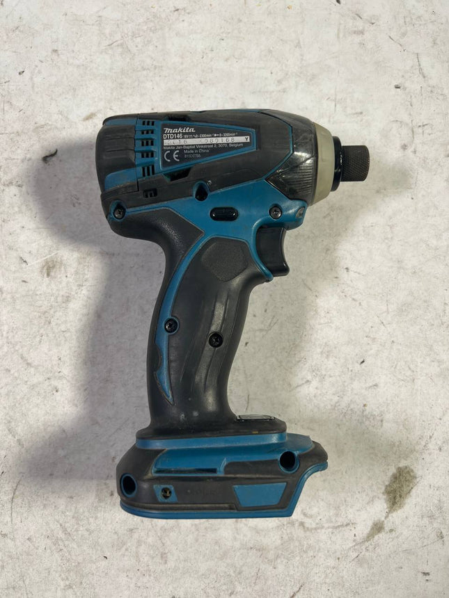 Makita DTD 146 Z 18 V Li ion Akku Schlagschrauber Solo nur das Geraet ohne Akku ohne Ladegeraet ohne Koffer Stark Gebraucht 0 - toolbrothers