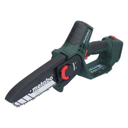 Metabo MS 18 LTX 15 Motosega a batteria 18 V 15 cm 5 m/s Solo ( 600856850 ) - senza batteria, senza caricabatterie