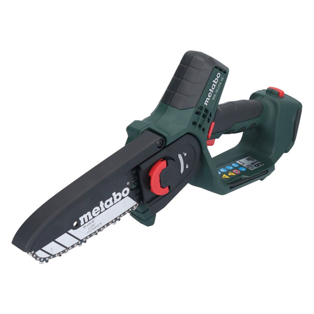 Metabo MS 18 LTX 15 Motosega a batteria 18 V 15 cm 5 m/s Solo ( 600856850 ) - senza batteria, senza caricabatterie