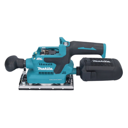Makita DBO 382 RGJ Levigatrice orbitale a batteria 18 V 93 x 185 mm brushless + 2x batteria ricaricabile 6,0 Ah + caricabatterie + Makpac