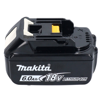 Levigatrice vibrante a batteria Makita DBO 484 G1 18 V 112 x 102 mm + 1x batteria 6,0 Ah - senza caricabatteria