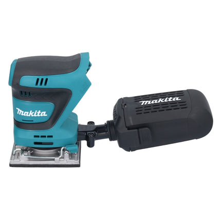 Levigatrice vibrante a batteria Makita DBO 484 RG 18 V 112 x 102 mm + 2x batteria 6,0 Ah + caricabatterie