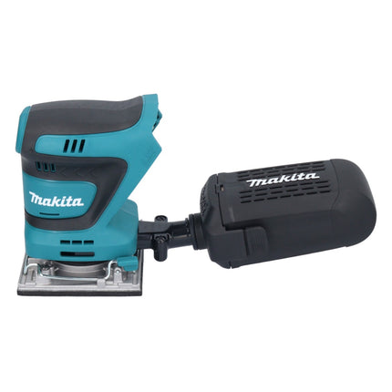 Levigatrice vibrante a batteria Makita DBO 484 ZJ 18 V 112 x 102 mm + Makpac - senza batteria, senza caricabatterie