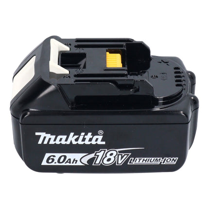 Levigatrice vibrante a batteria Makita DBO 484 G1J 18 V 112 x 102 mm + 1x batteria 6,0 Ah + Makpac - senza caricabatterie