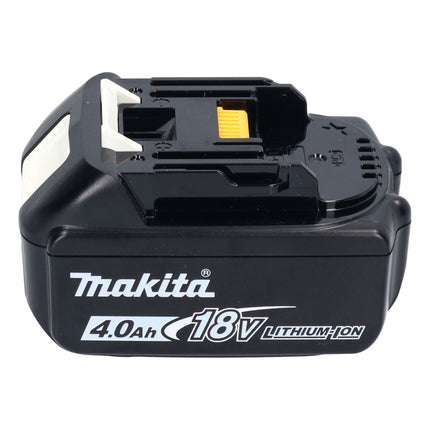 Makita DJS 200 M1J cesoie per lamiera a batteria 18 V 2,0 mm brushless + 1x batteria 4,0 Ah + Makpac - senza caricabatterie