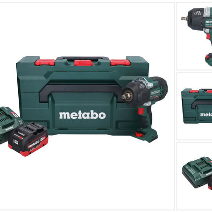 Metabo SSW 18 LTX 1450 BL Akku Schlagschrauber 18 V 1450 Nm Brushless + 1x Akku 5,5 Ah + Ladegerät + metaBOX