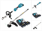 Multiutensile a batteria Makita DUX 18 RG2X1 18 V Brushless + 2x batteria 6,0 Ah + kit di ricarica